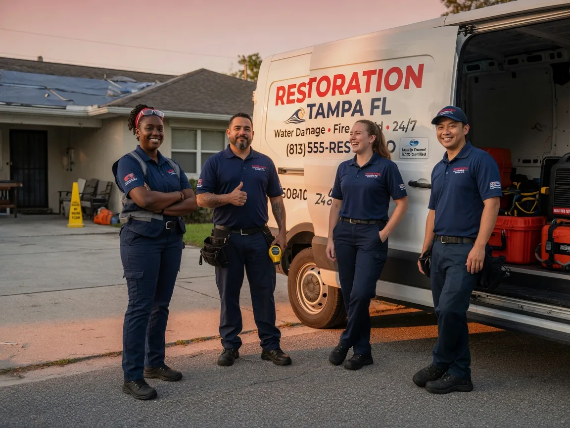 Water Damage Restoration company in Columbus, IN