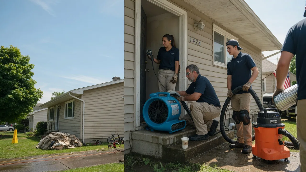 Water Damage Restoration in Columbus, IN near me